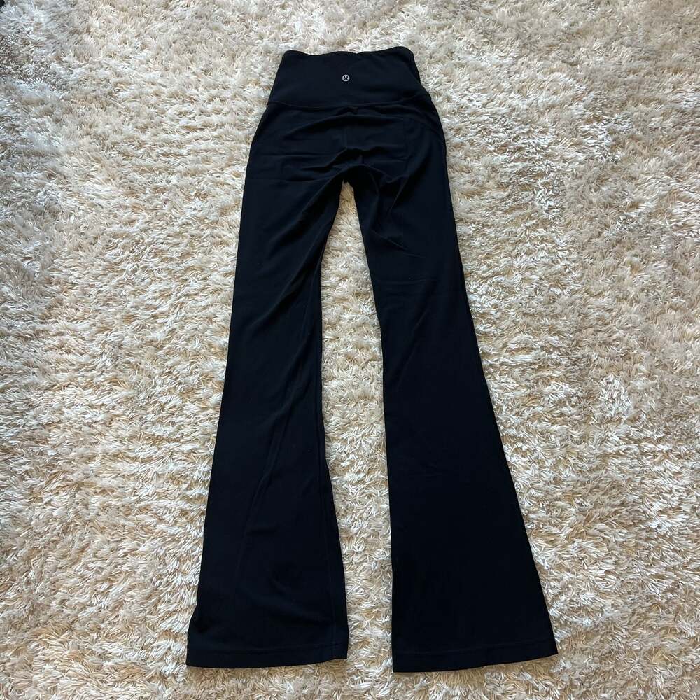 Lululemon Groove Pant High-Rise Flare Black Size 0